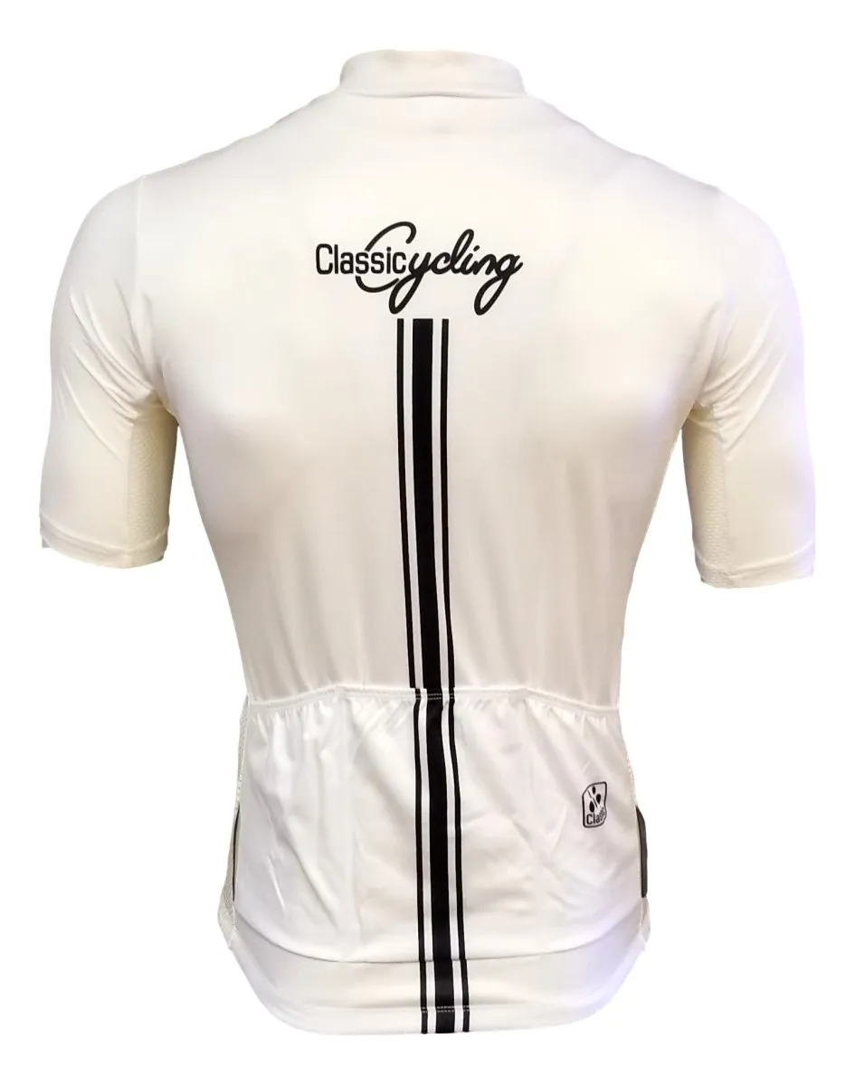 Classic Cycling Flex 2 Jersey White - Men's