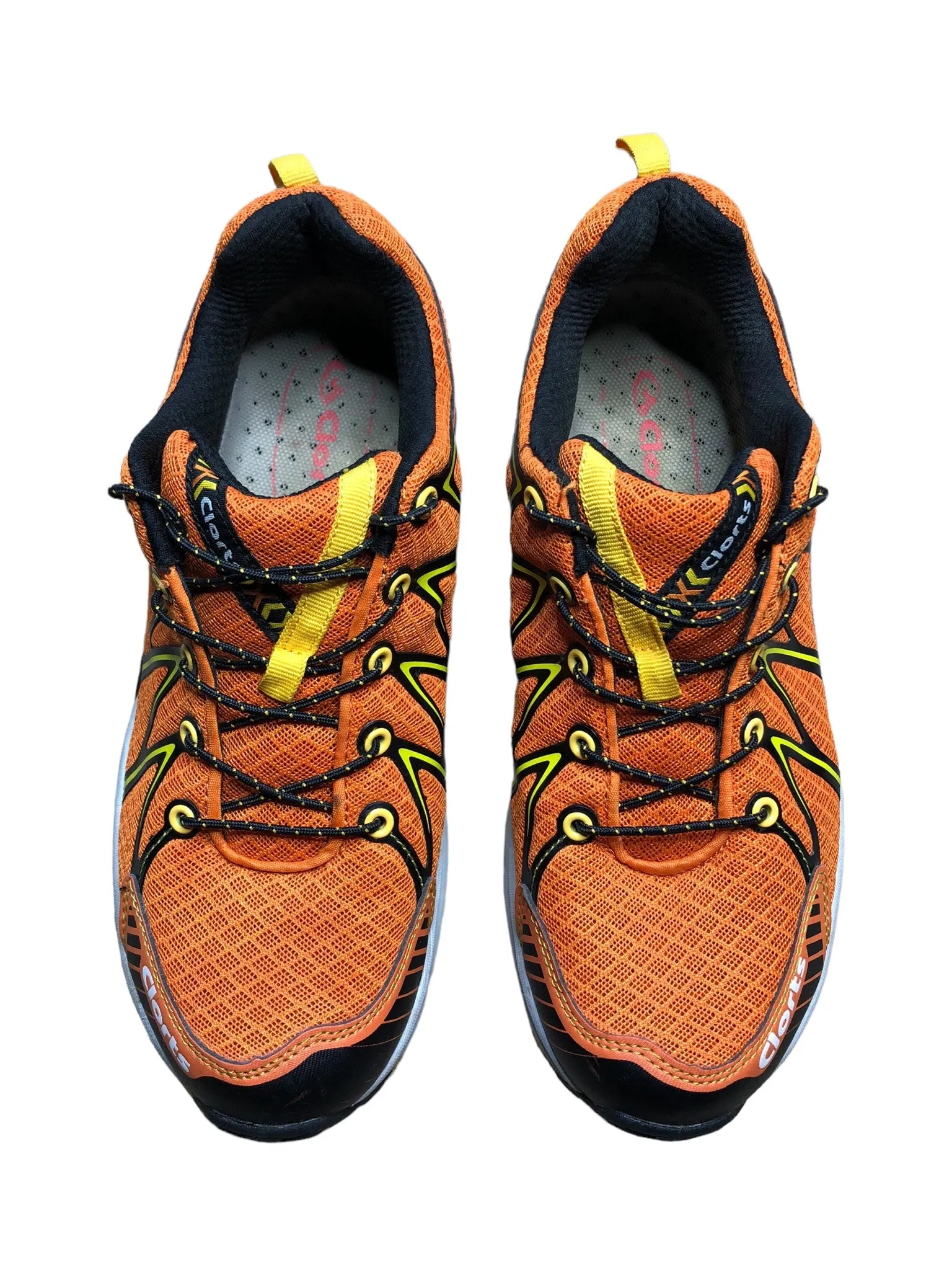 Clorts Lightweight Outsole Orange Trail Running Shoes Men's (Size: 8) 3F016A