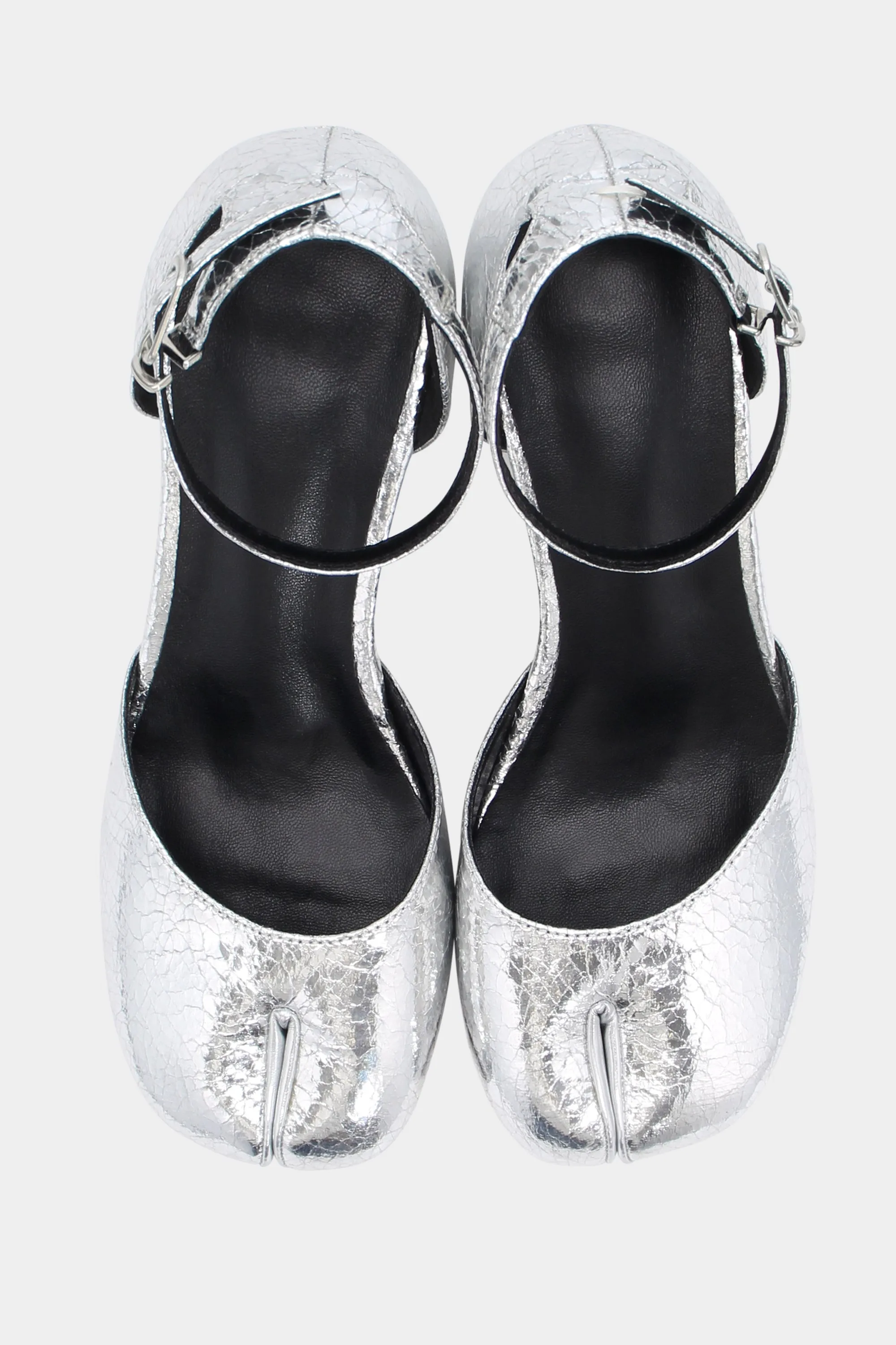 Cobrah Mary Janes - Silver