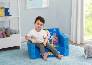 CoComelon Cozee Flip-Out Chair - 2-in-1 Convertible Sofa to Lounger for Kids