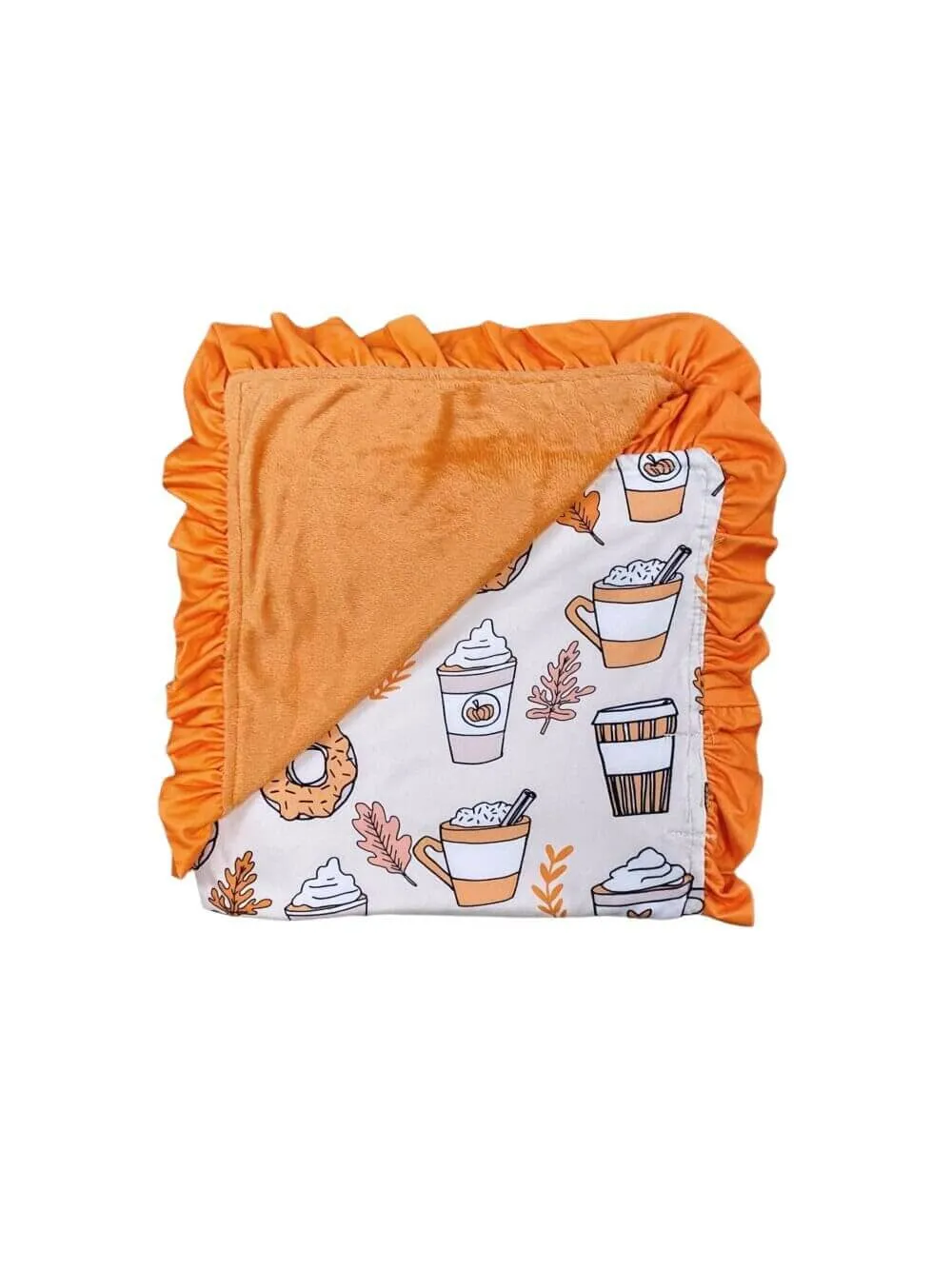 Coffee House Treats Baby or Toddler Fleece Blanket