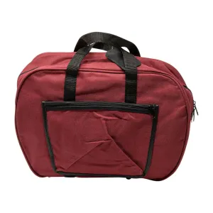 CORDURA® 2 SMALL BALLS/SHOES BOWLING BAG - BURGUNDY