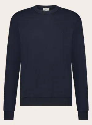 Crewneck van katoen