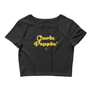 Curlz Poppin' - Crop Top