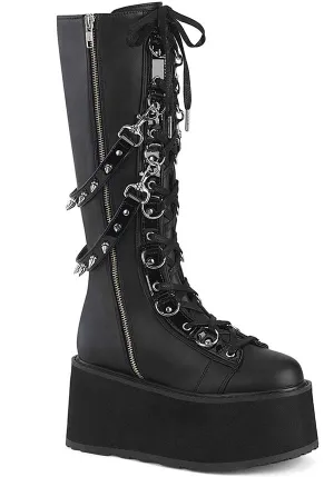 DAMNED-220 [Black] | PLATFORM BOOTS [PREORDER]