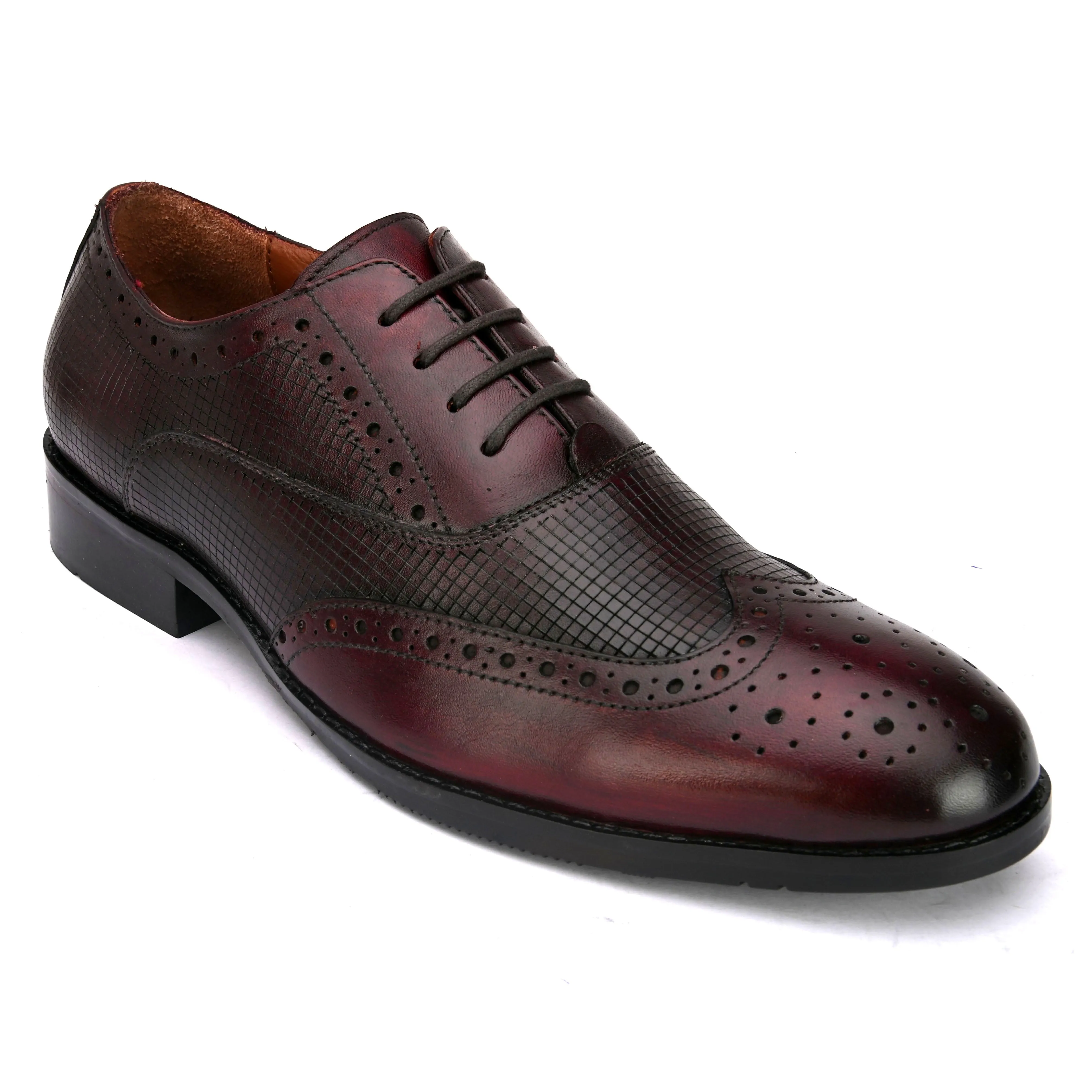 Delmar Cherry Formal Brogues