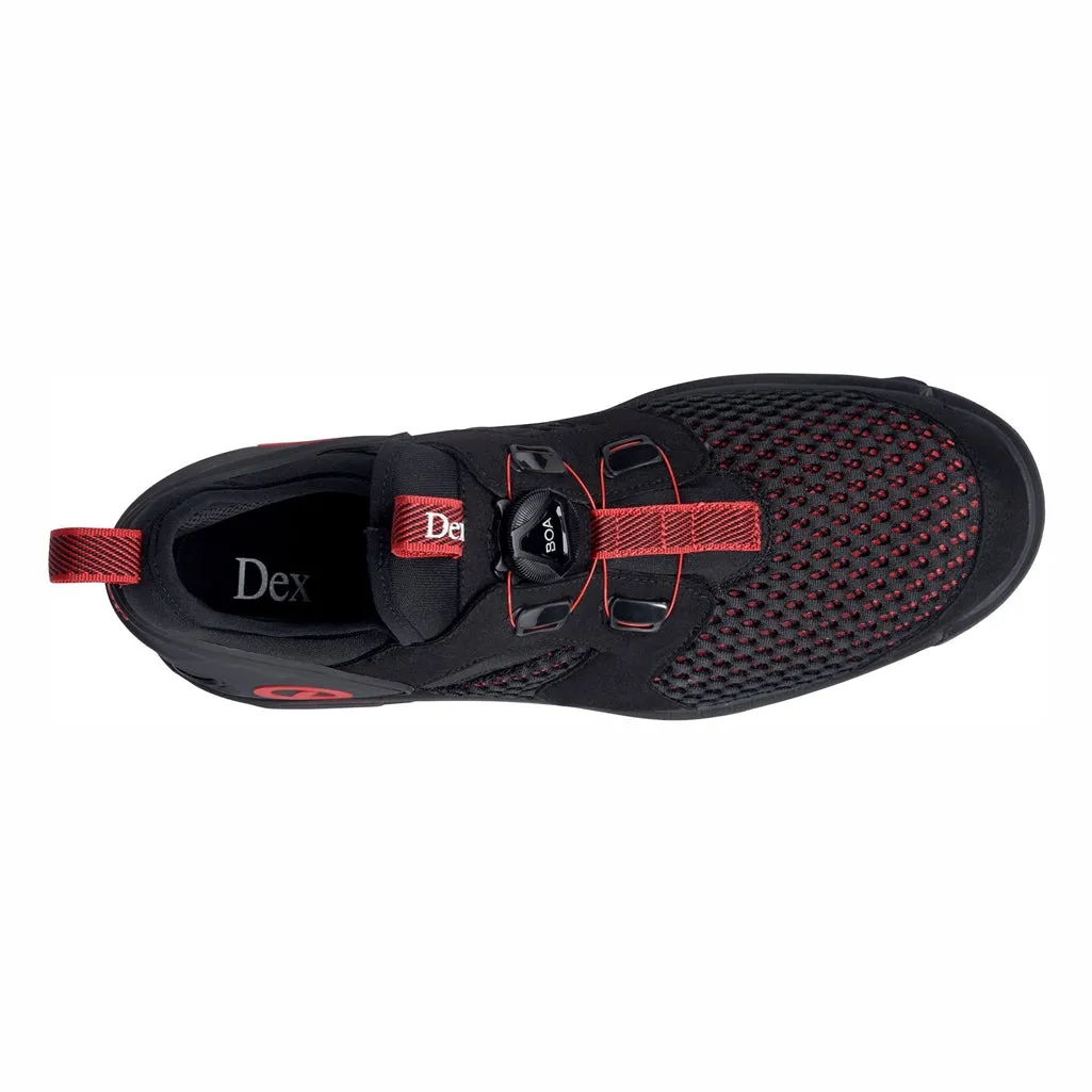 Dexter DexLite Pro BOA Black/Red Right Handed Bowling Shoes