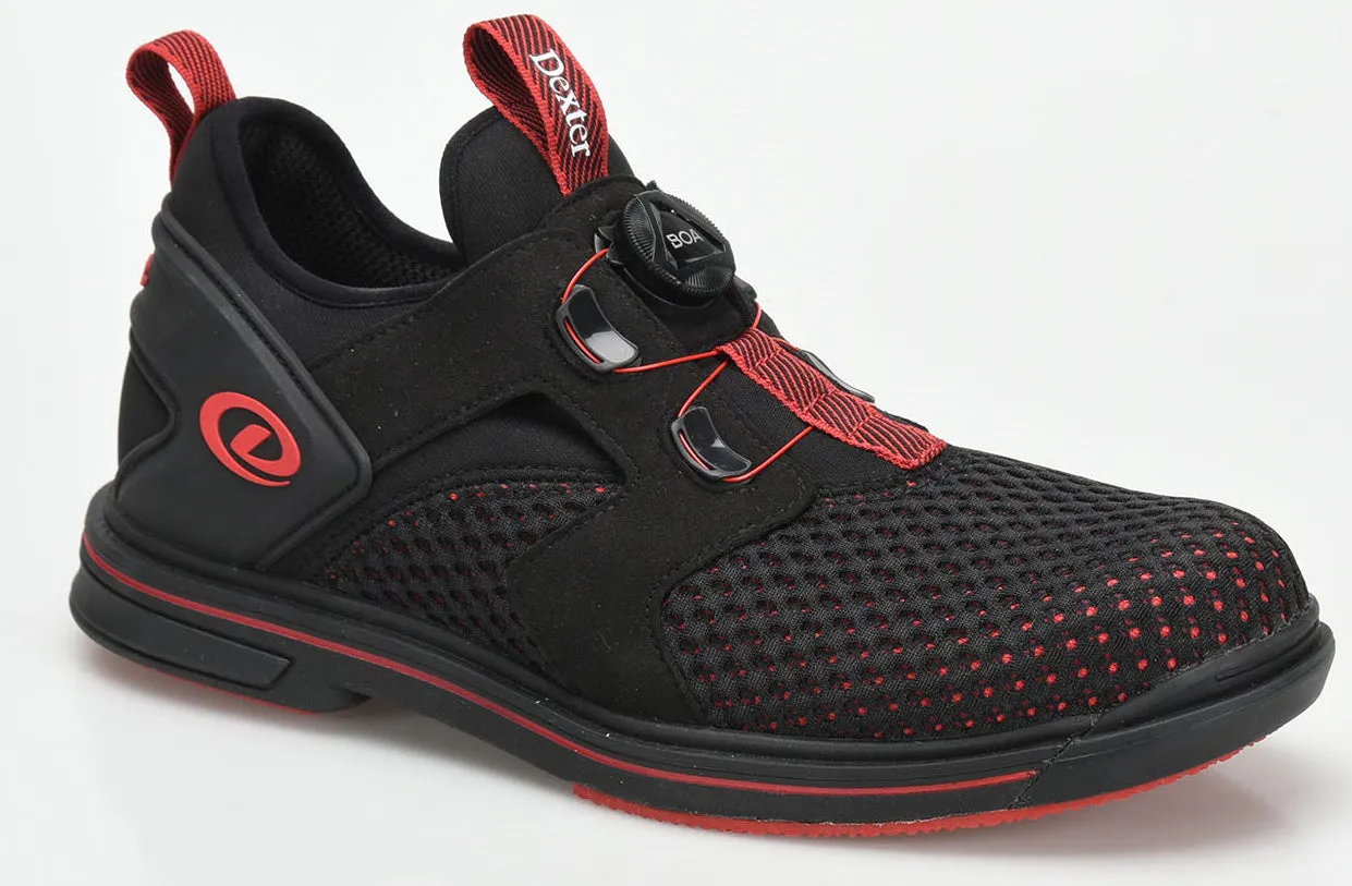 Dexter DexLite Pro BOA Black/Red Right Handed Bowling Shoes