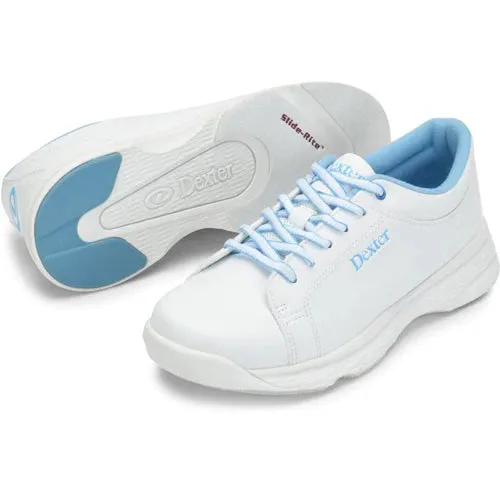 DEXTER RAQUEL V WOMEN BOWLING SHOES - WHITE/BLUE