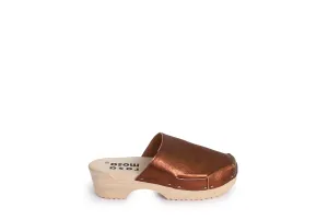 DONAU CLOG METALLIC SIMPLE   Bronze