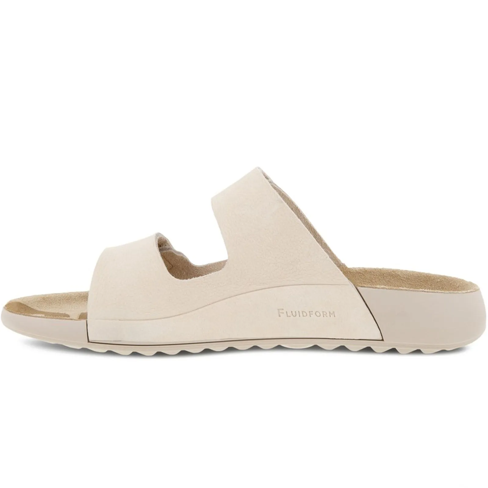 ECCO Womens Cozmo Flat Leather Sandals