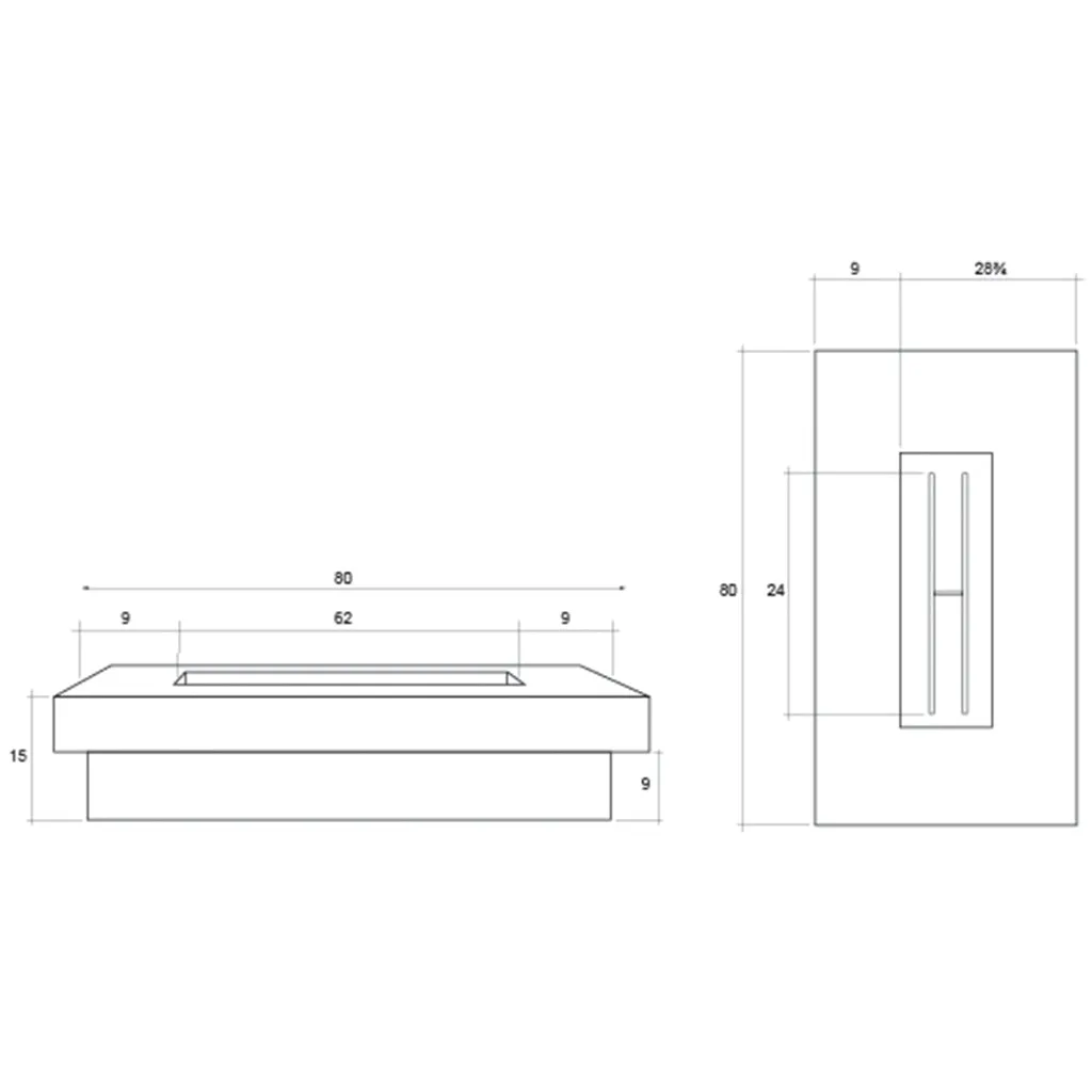 Elevate Fire Table - Gas Fire Pit