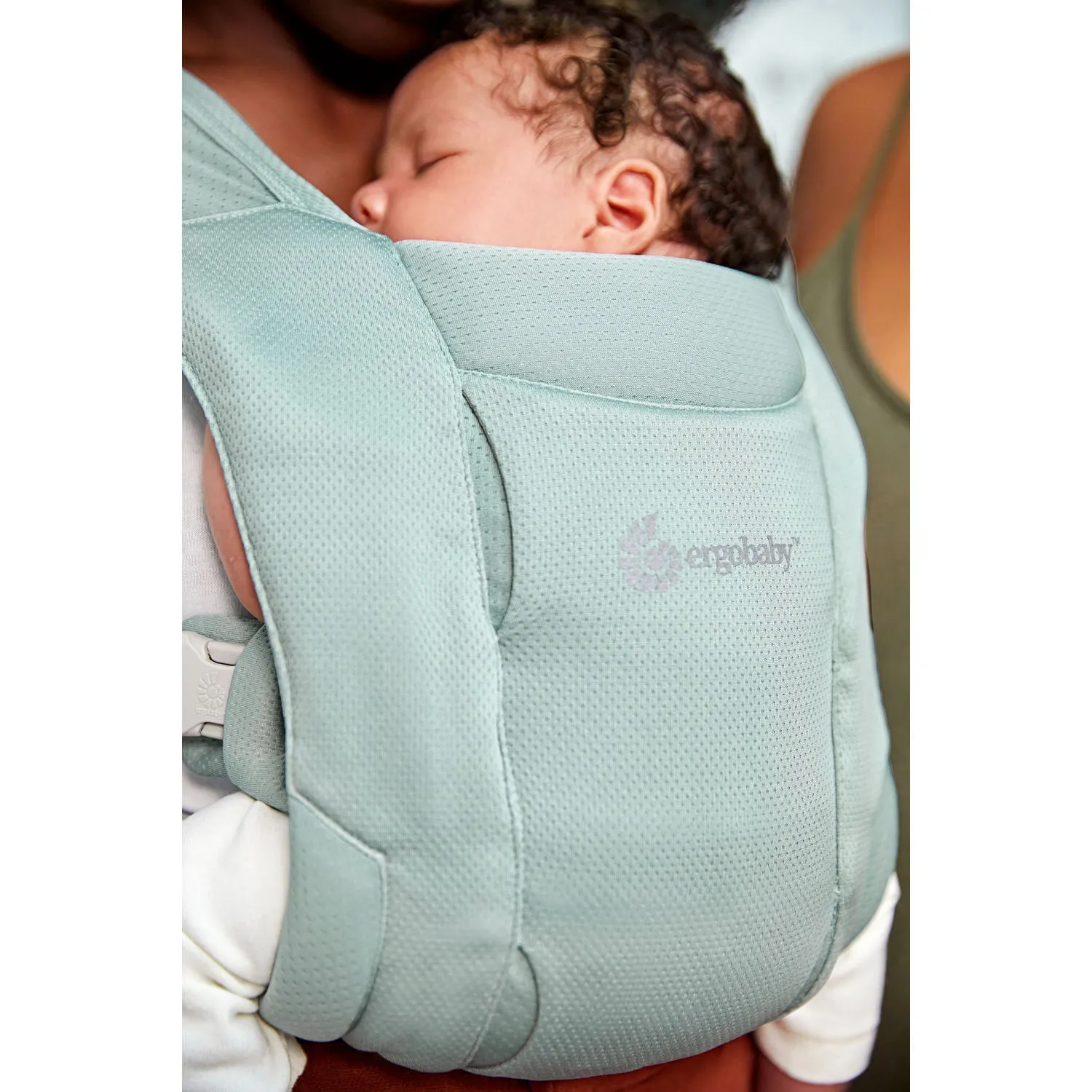 Ergobaby Embrace Soft Air Mesh Newborn Baby Carrier - Sage