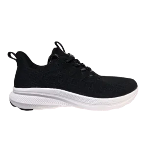 Erke Cushioning Shoes Men Running Black/White 11120103417-004