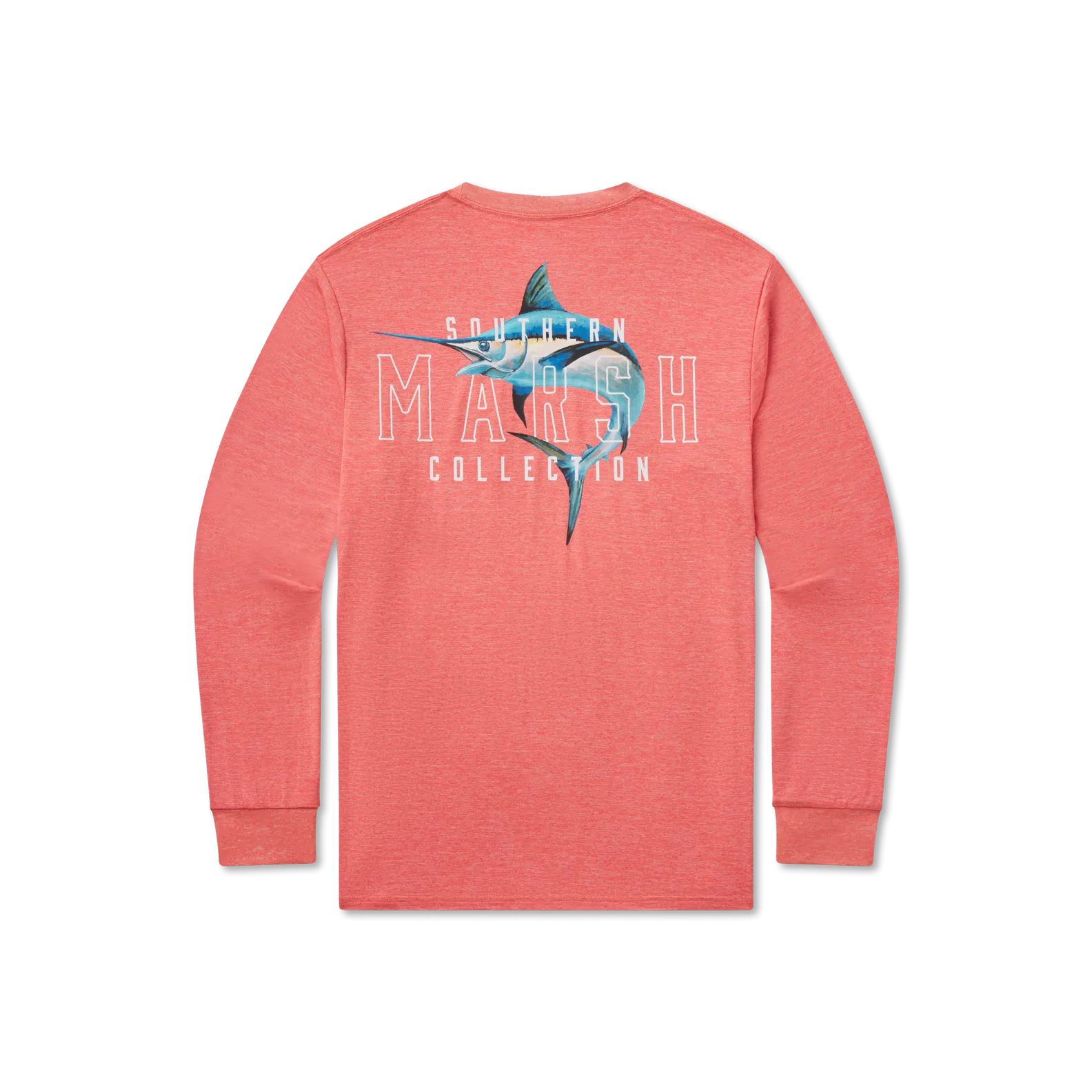 FieldTec™ Heathered Tee - Swordfish - Long Sleeve