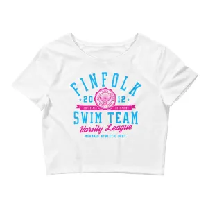 Finfolk Swim Team Crop Tee