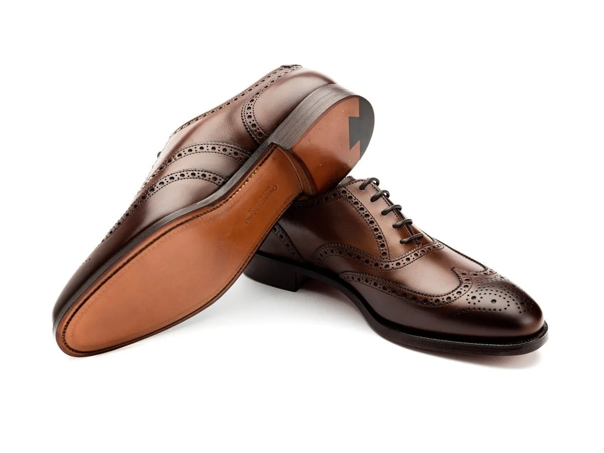 Finsbury Dark Brown Burnished Calf