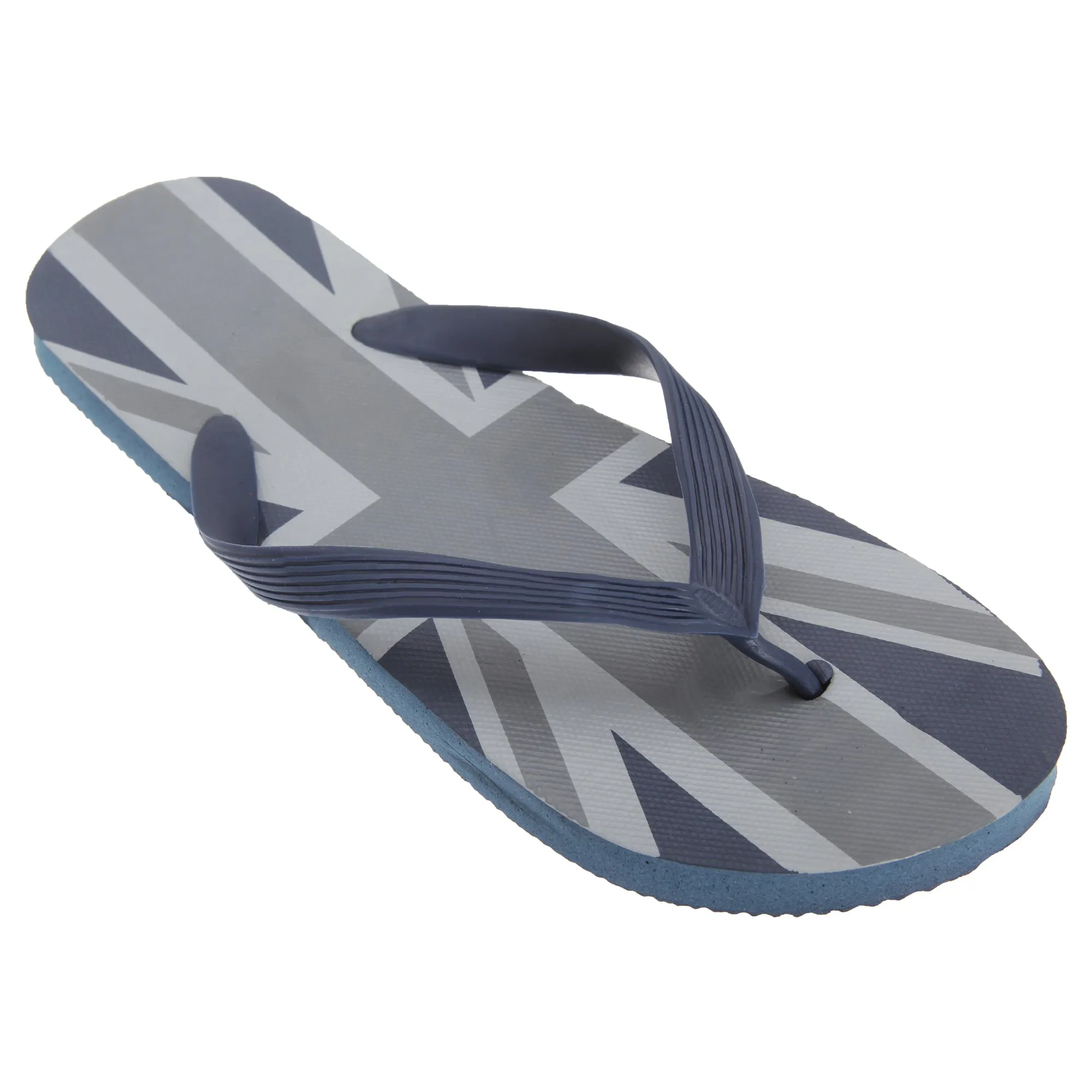 FLOSO Mens Union Jack Design Great Britain Summer Wear Flip Flops