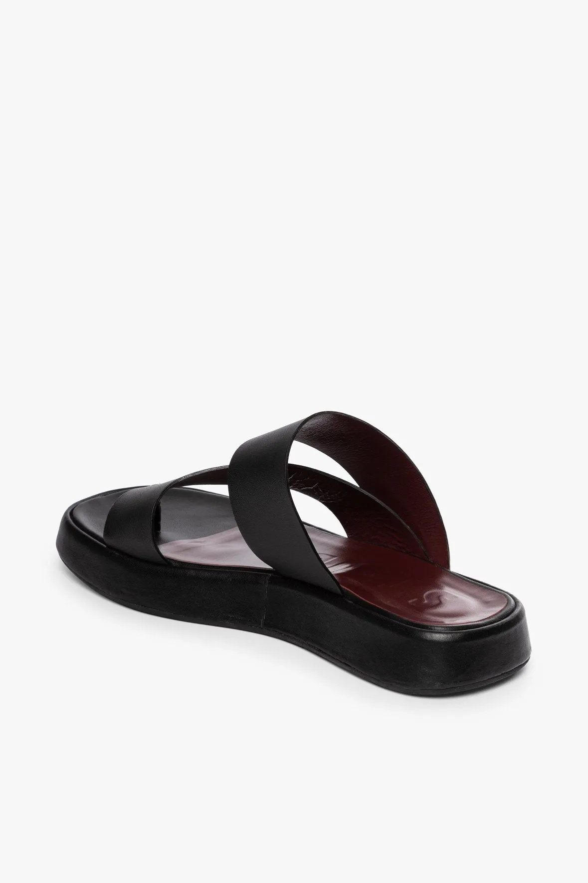 FLY FLATFORM SANDAL | BLACK