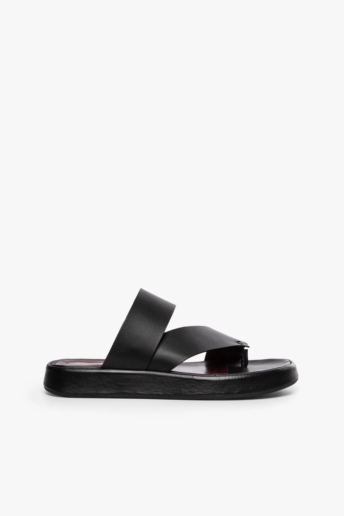 FLY FLATFORM SANDAL | BLACK