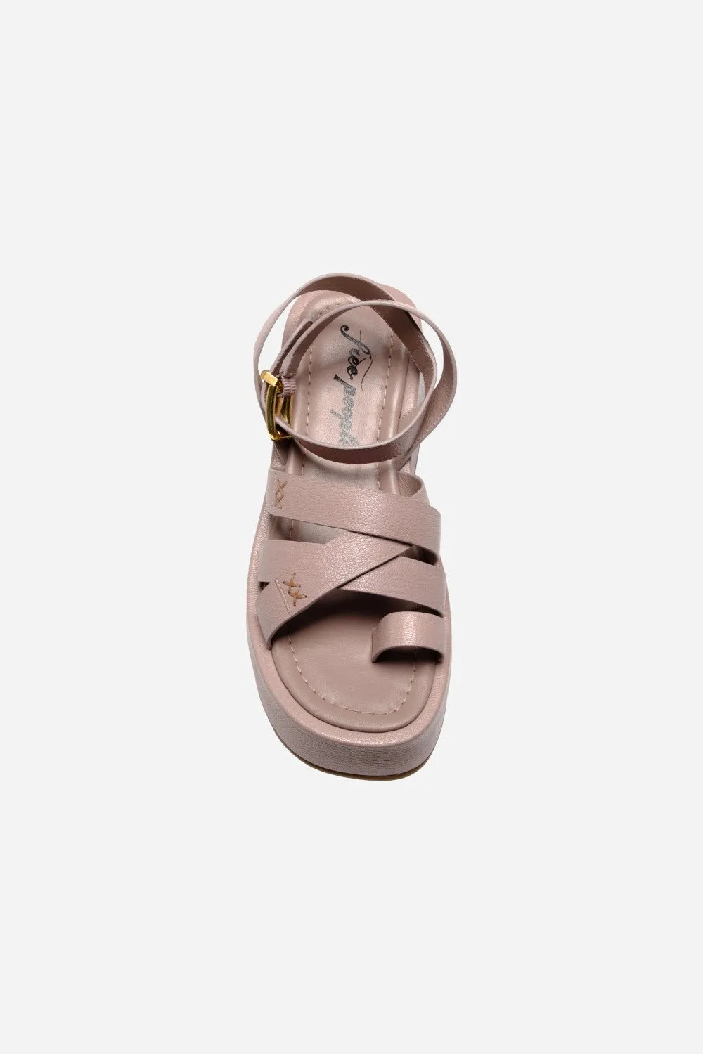 Free People Shoes Hazel Flatform Sandals in Ember