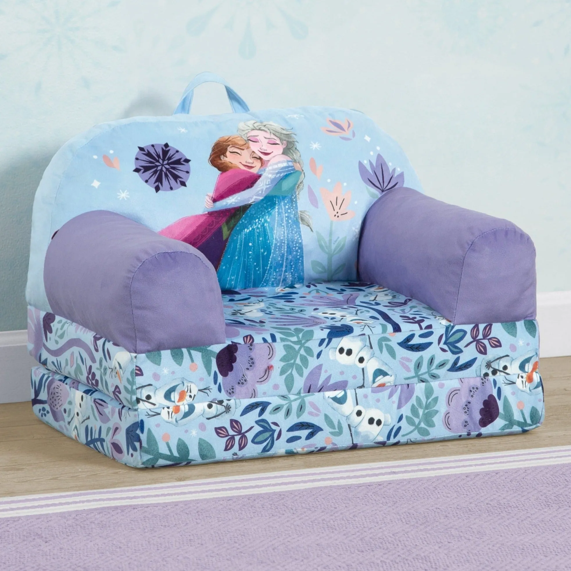 Frozen Cozee Buddy Flip-Out Chair