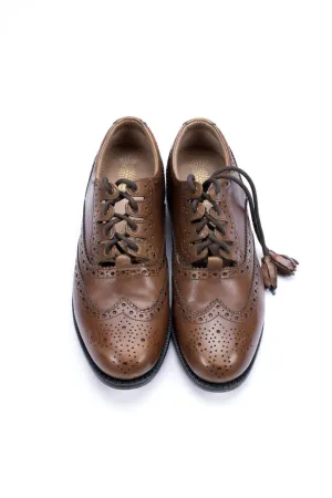 Ghillie Brogues 1112 Camel - Goodyear Welted