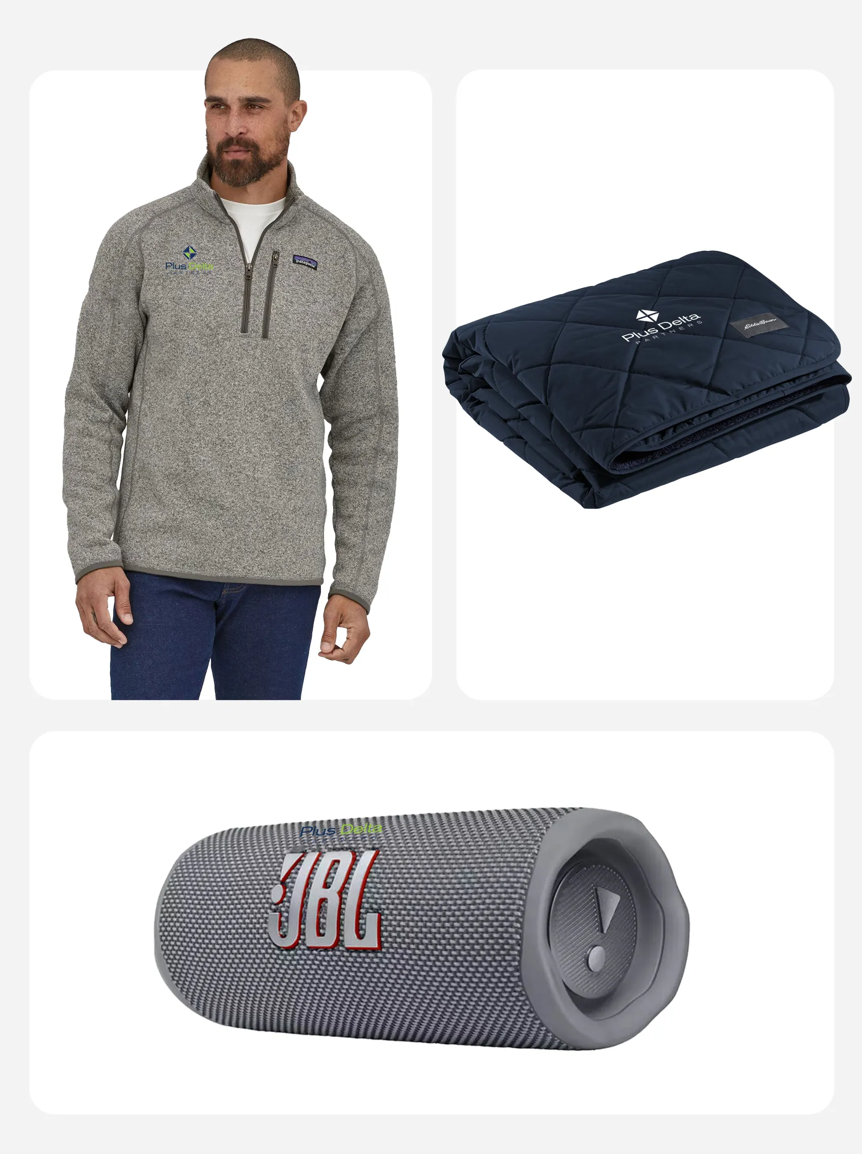 Gift Set 1: Patagonia Mens Better Sweater Quarter-Zip [Plus Delta Partners]