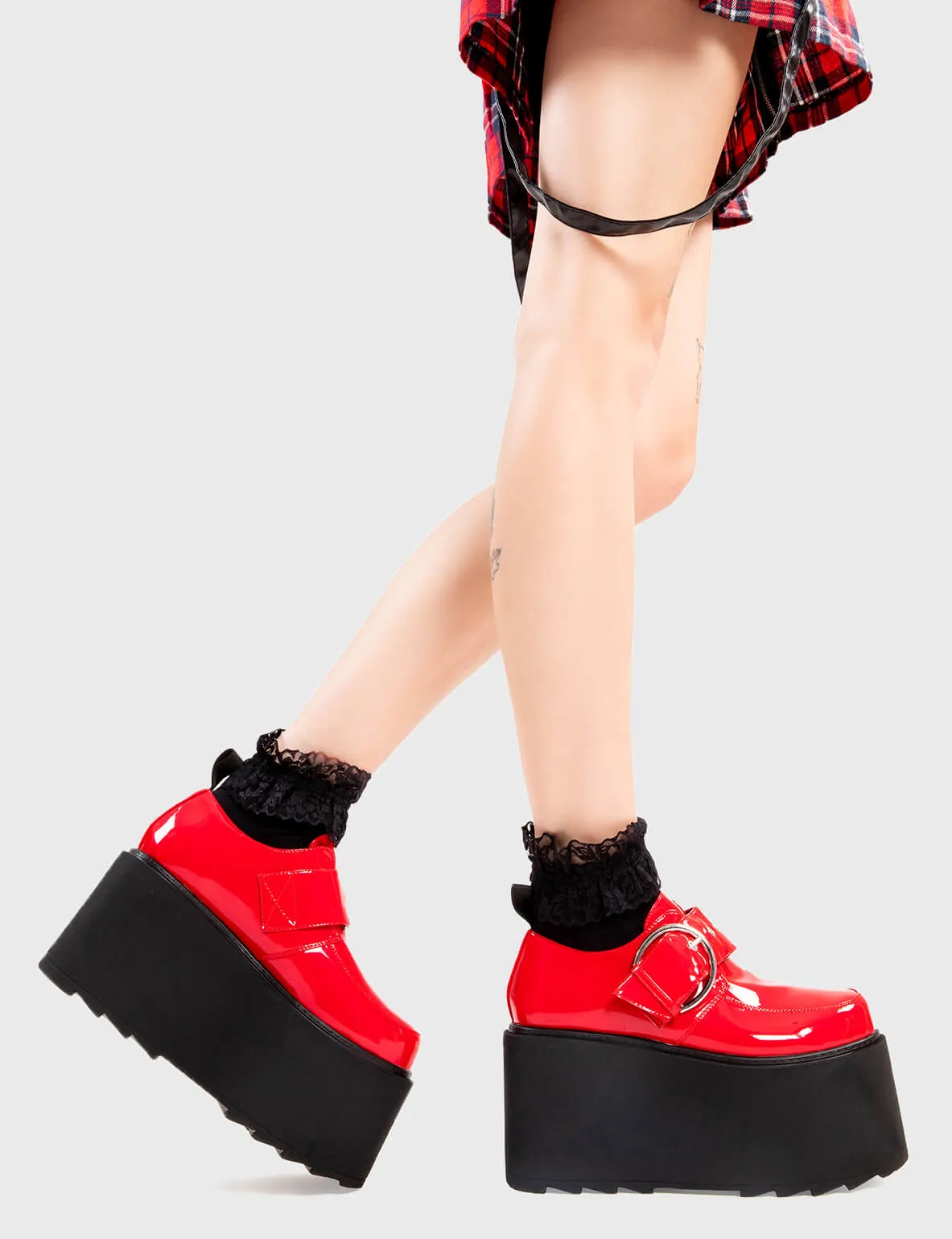 Grounded Chunky Platform Shoes