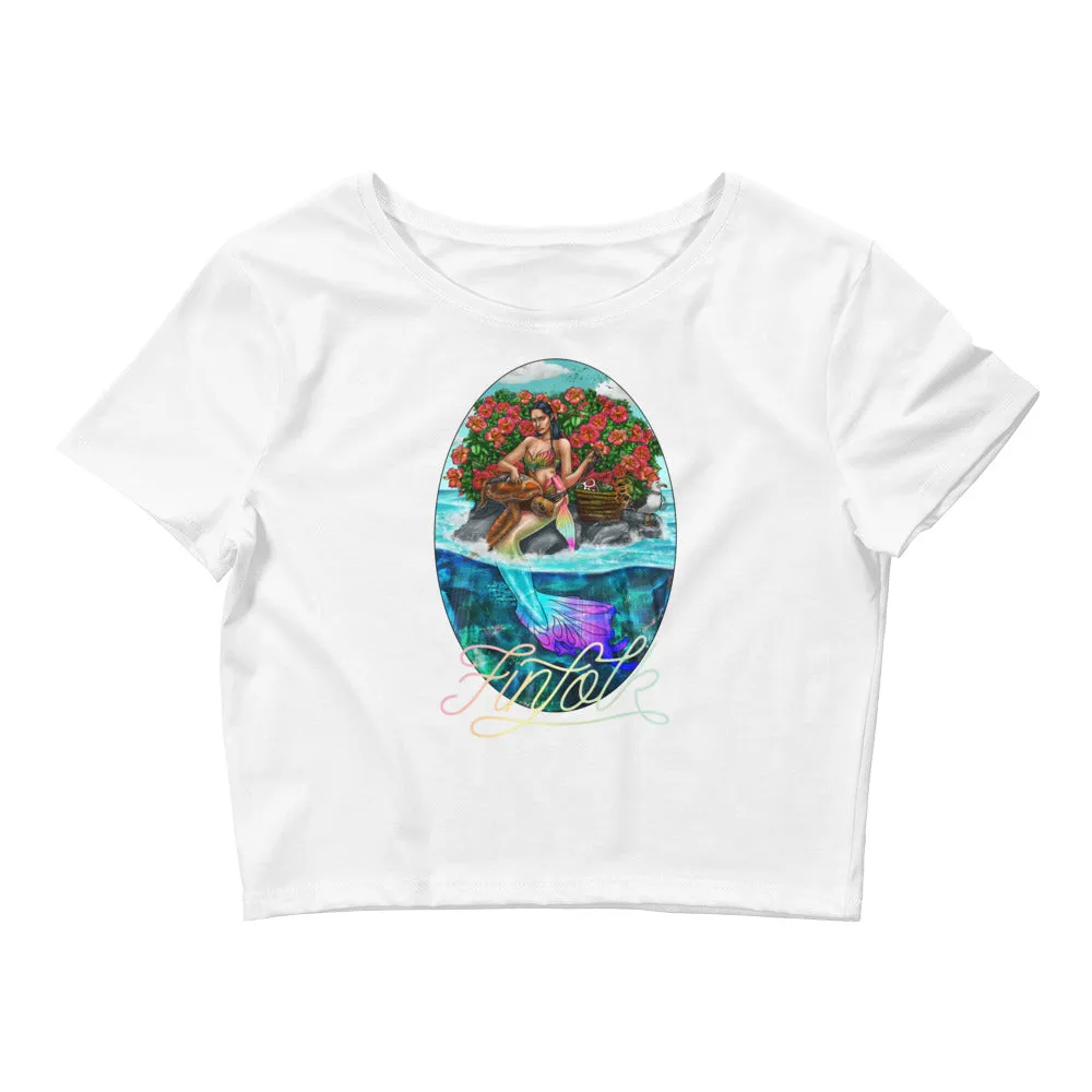 Guardian Mermaid Crop Tee