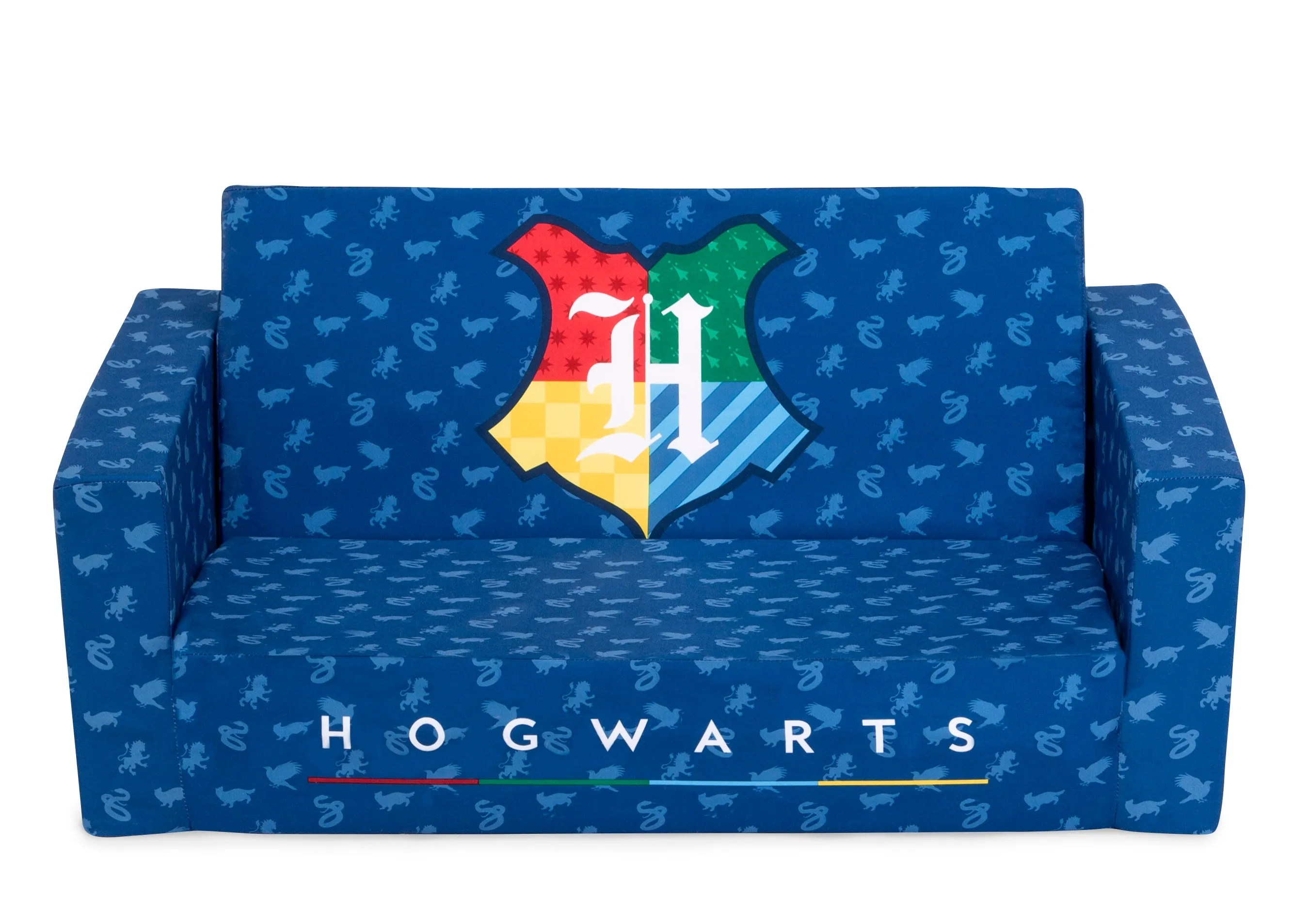 Harry Potter Cozee Flip-Out Sofa - 2-in-1 Convertible Sofa to Lounger for Kids