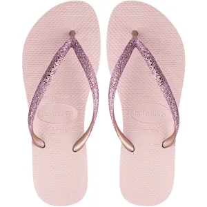 Havaianas Slim Glitter Womens Flip Flops - 6/7UK