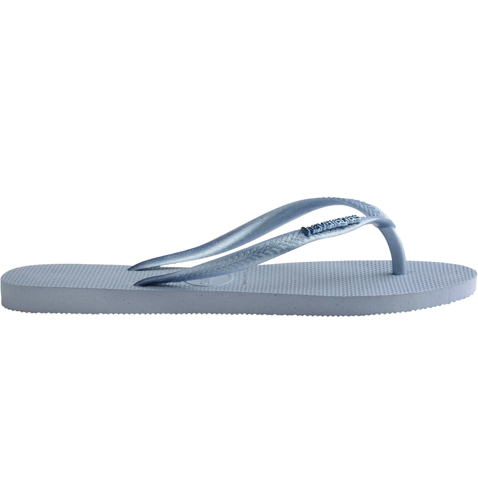 Havaianas Slim Logo Metallic Flip Flops