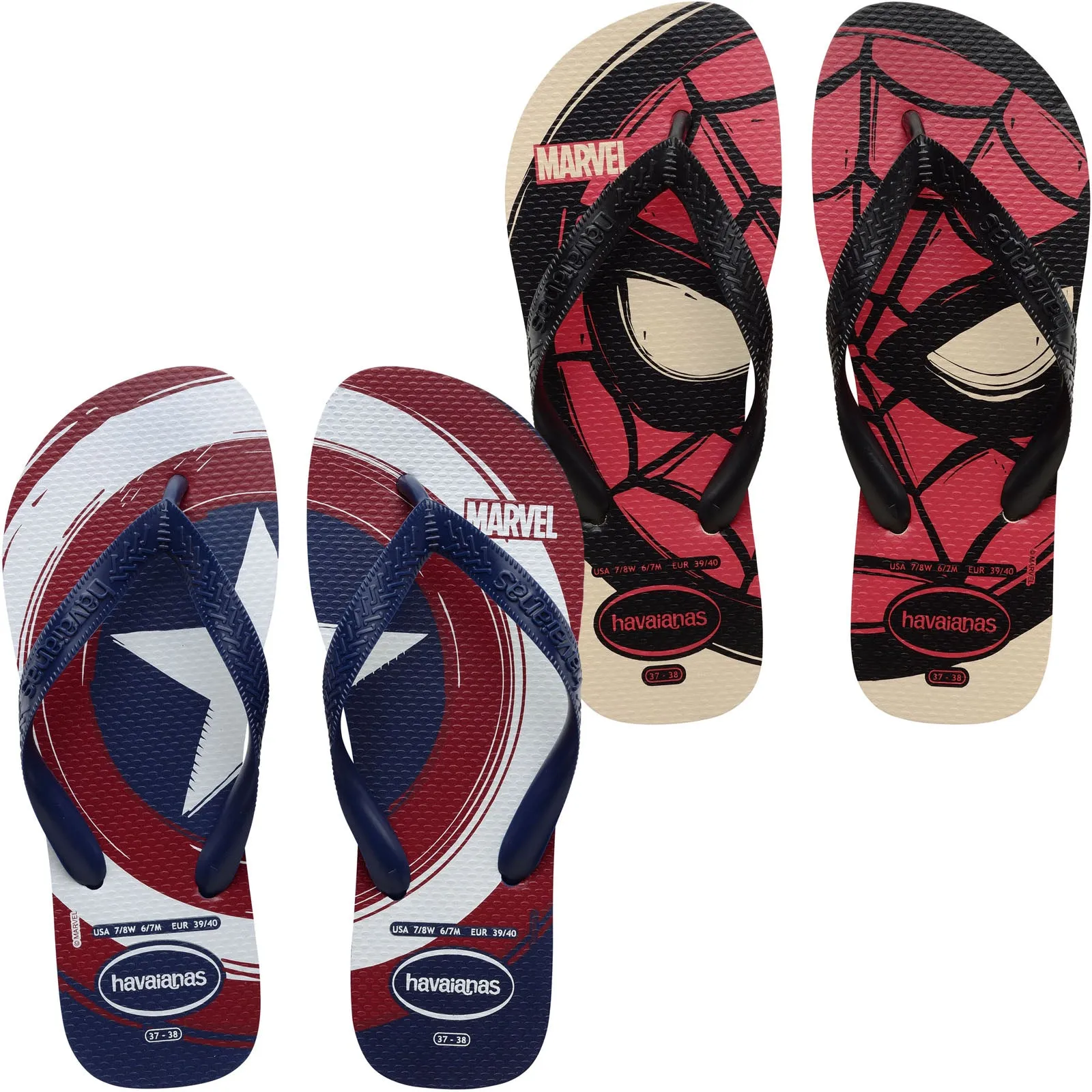 Havaianas Top Marvel Logomania Flip Flops