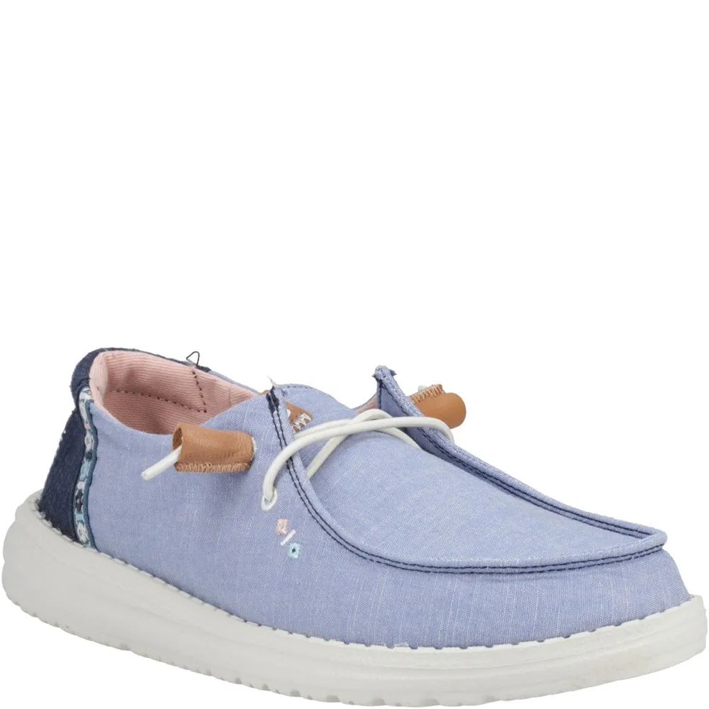 HEYDUDE Wendy Chambray Boho Shoe