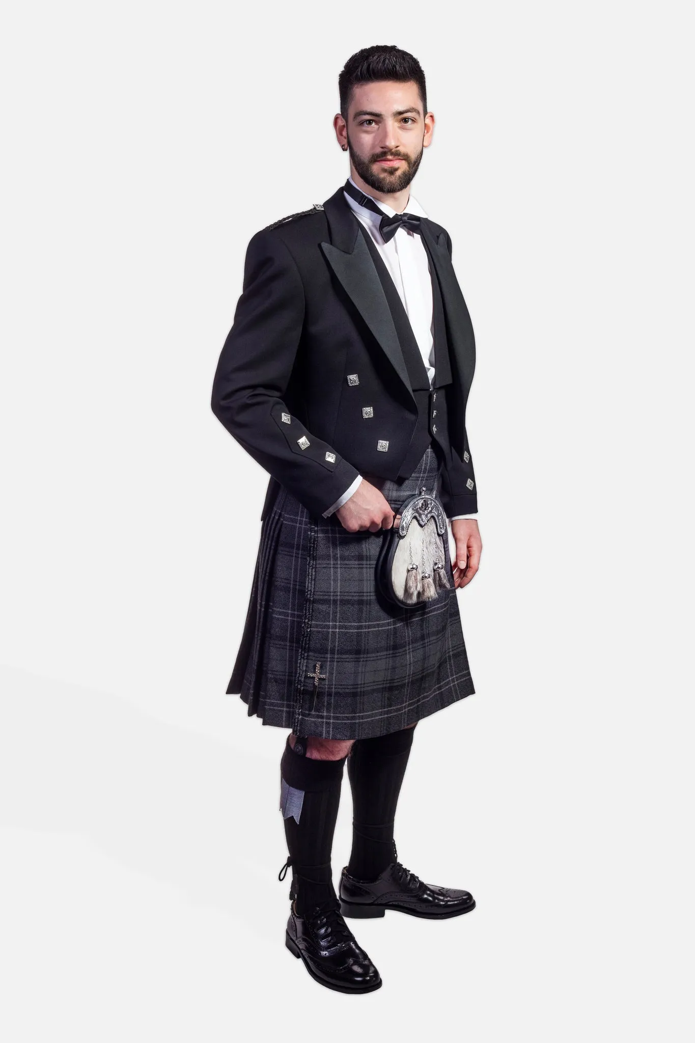 Highland Granite / Prince Charlie Kilt Hire Outfit