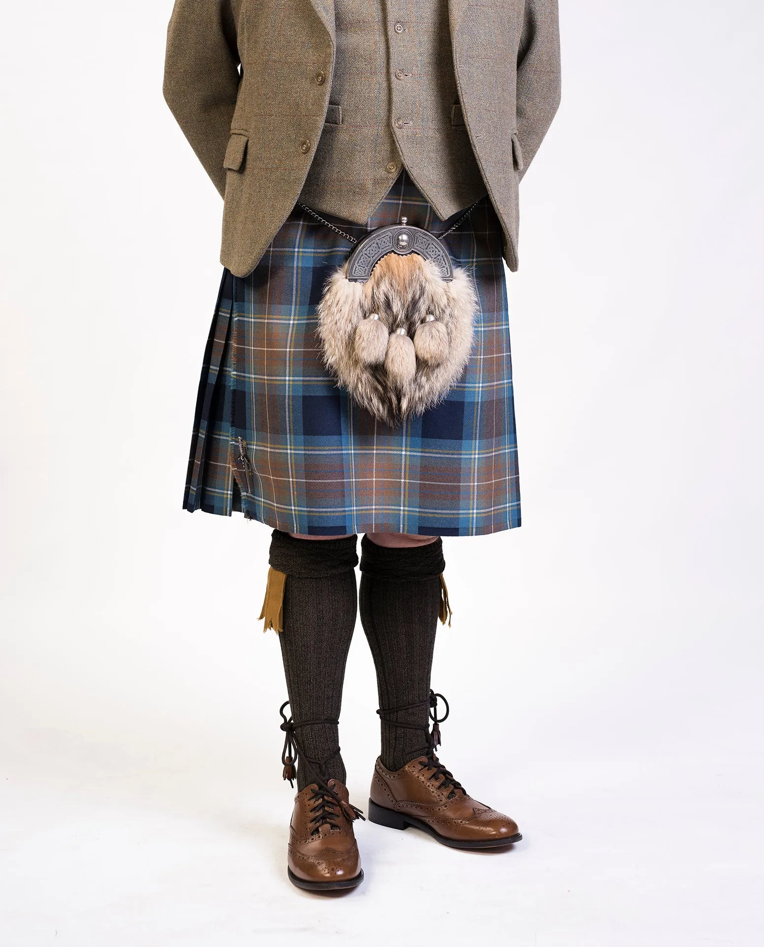 Holyrood / Lovat Nicolson Tweed Kilt Hire Outfit