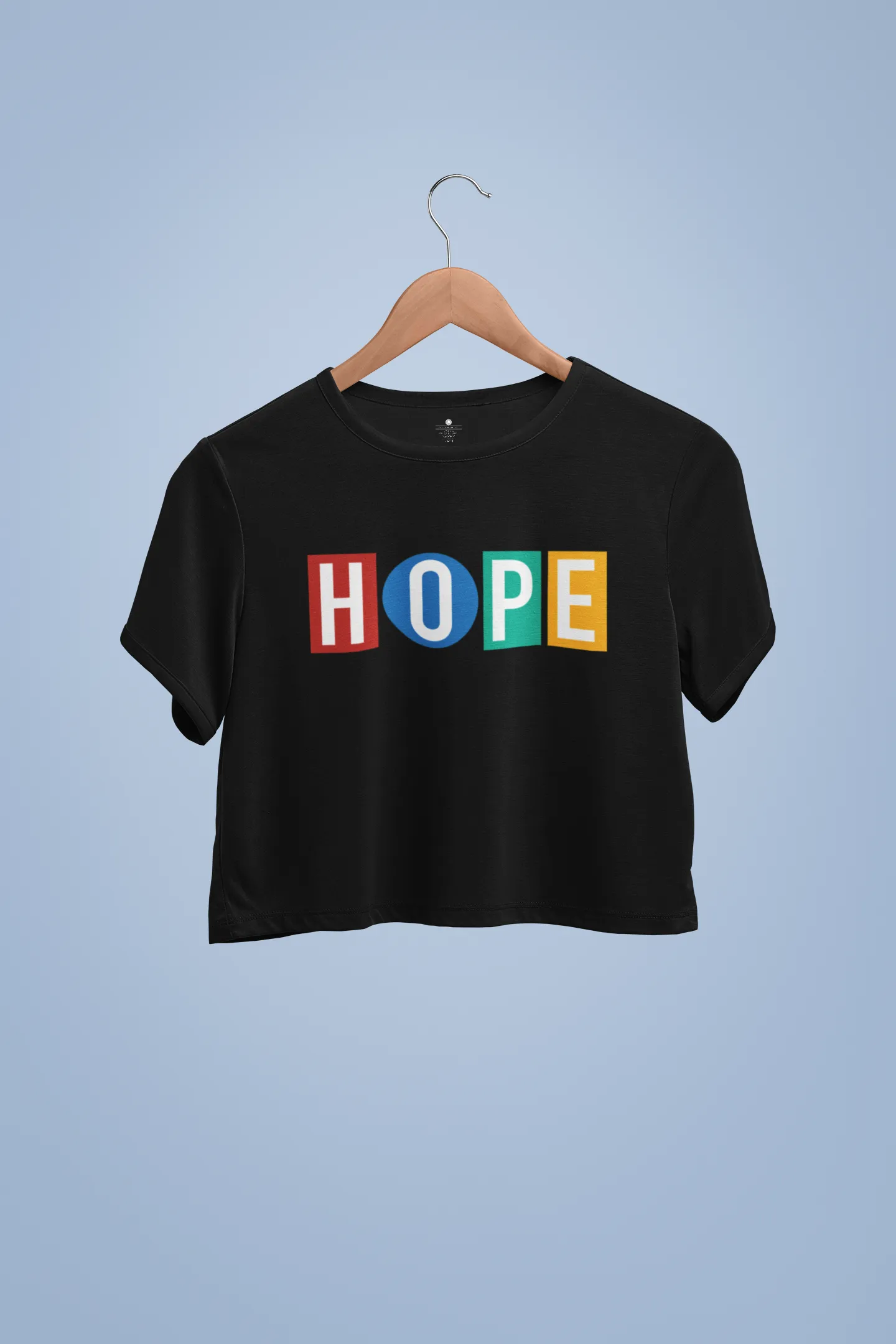 HOPE : BTS - HALF-SLEEVE CROP TOPS