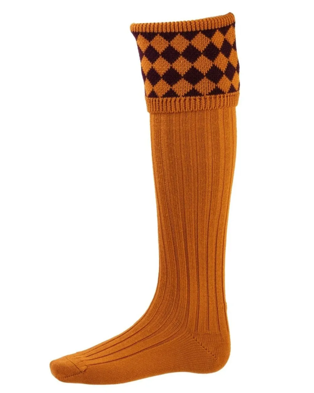 House of Cheviot Chessboard Socks