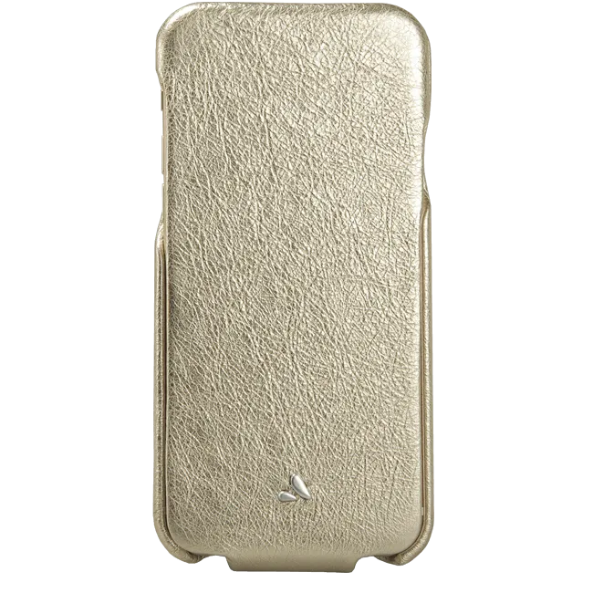 iPhone 6/6s Plus - Vintage Metallic Top Leather Case