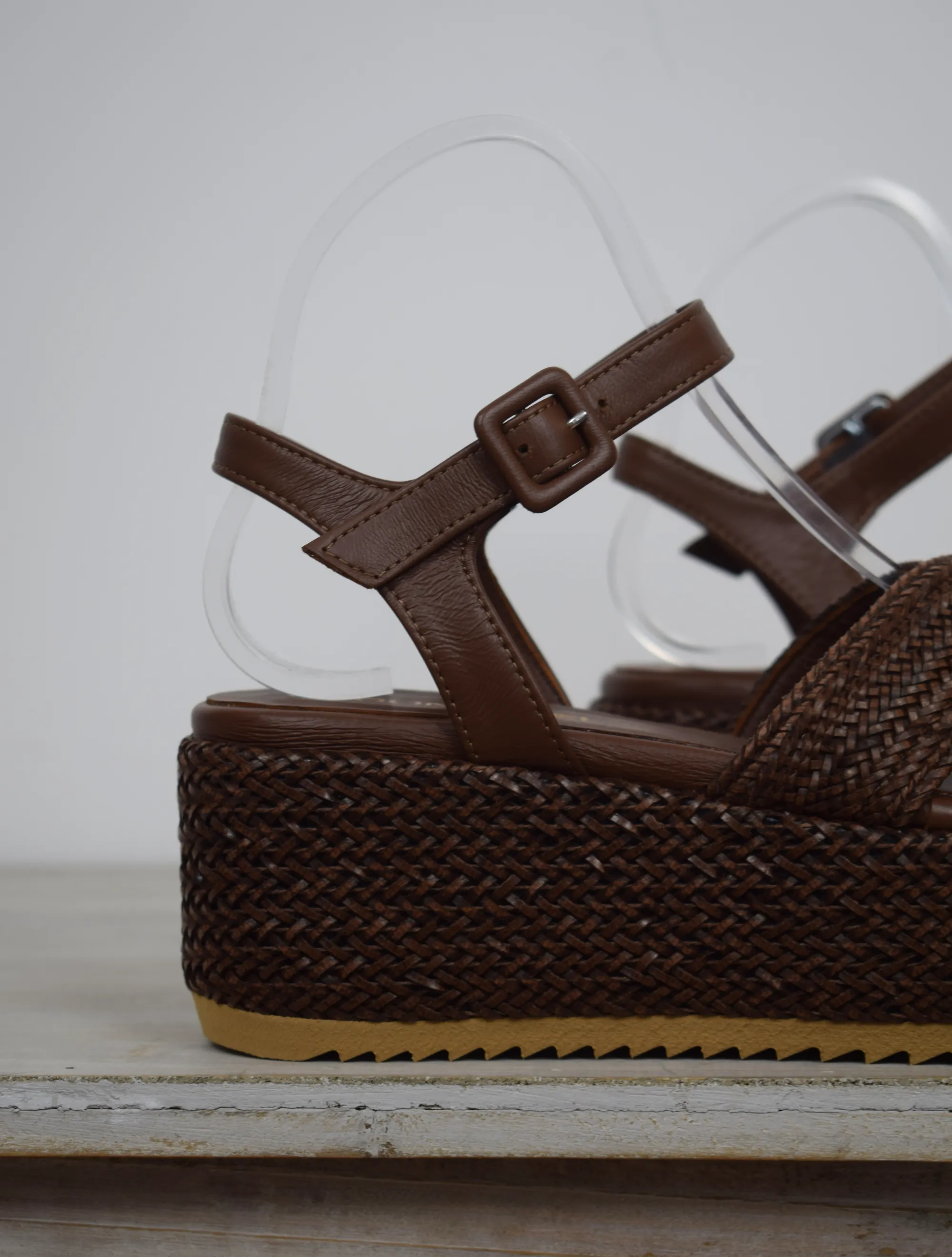 Jaipur Raffia Sandal Pecan