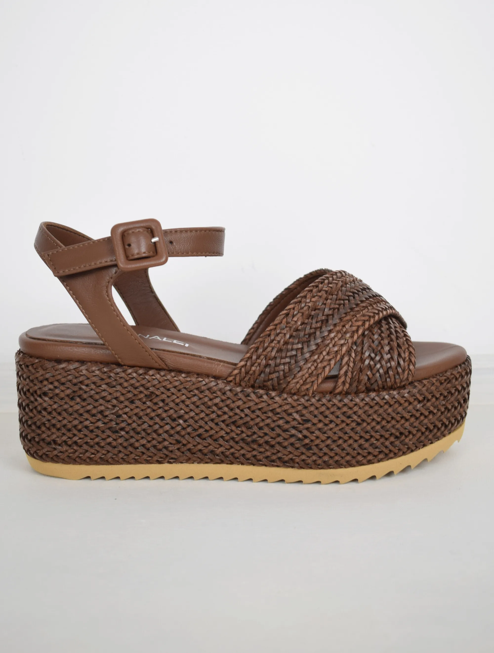 Jaipur Raffia Sandal Pecan