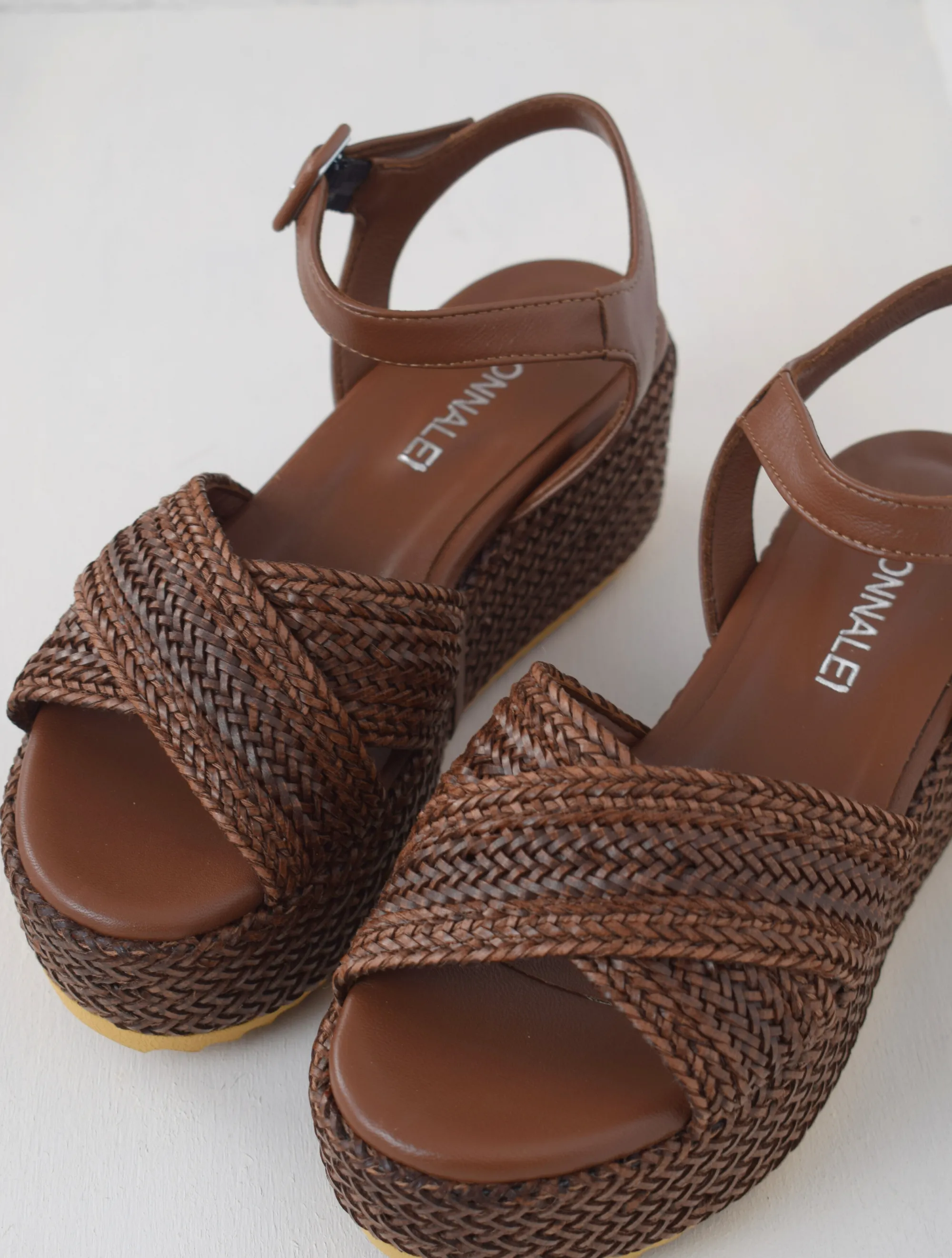 Jaipur Raffia Sandal Pecan