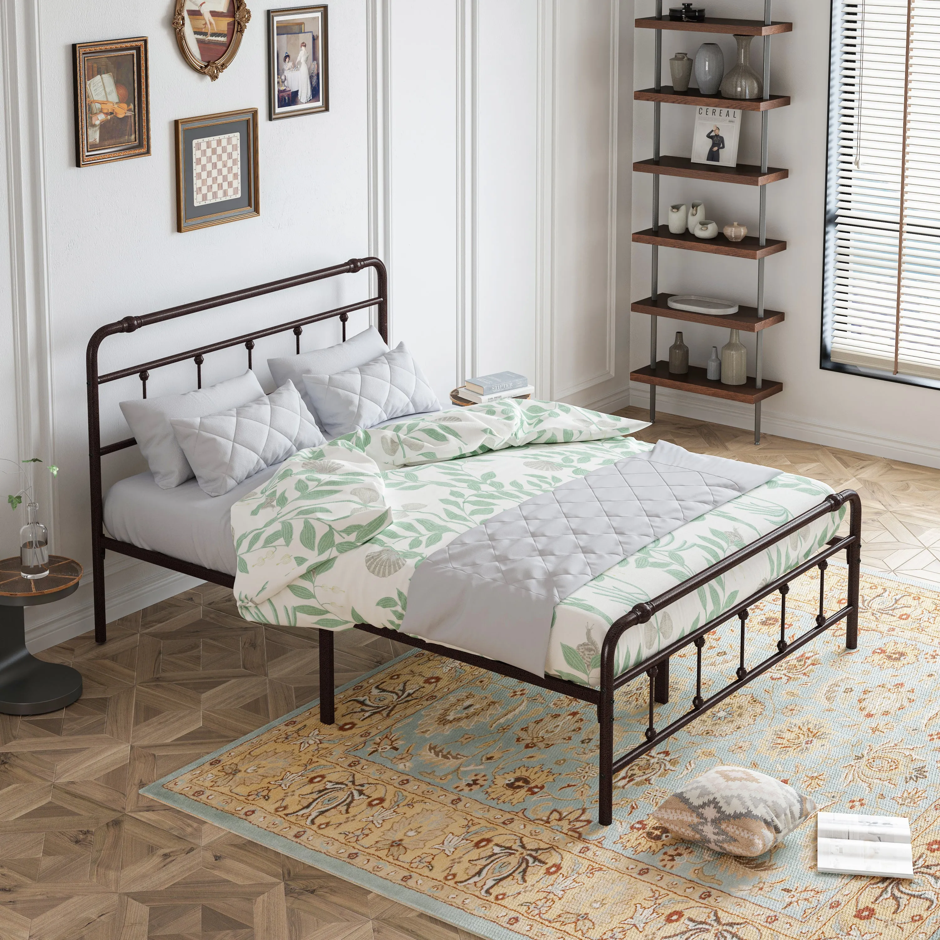 Jesicah Metal Open-Frame Bed