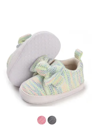 Jessica Baby Girls' Slip-On Sneakers