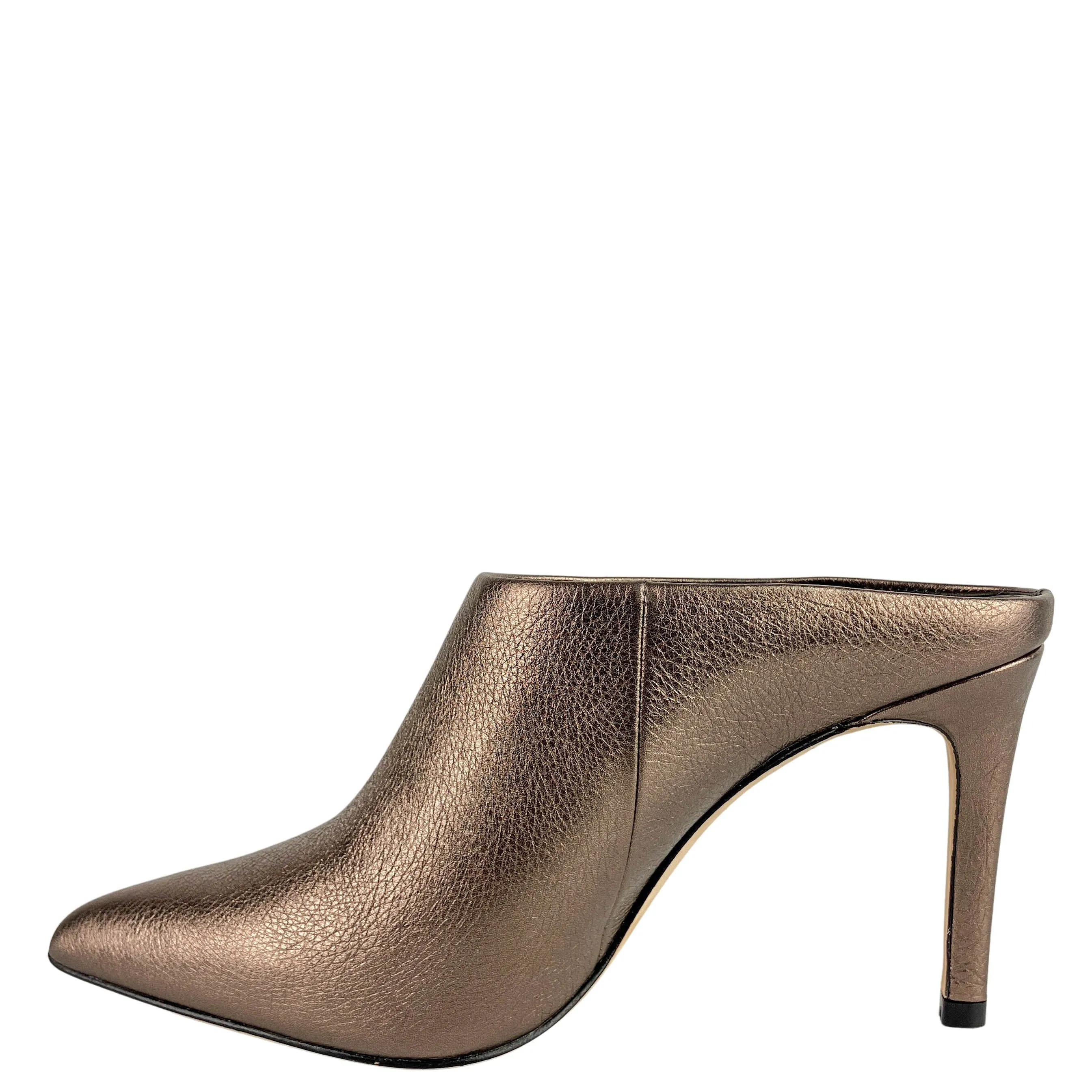 Joie Alinie Mules in Metallic Bronze