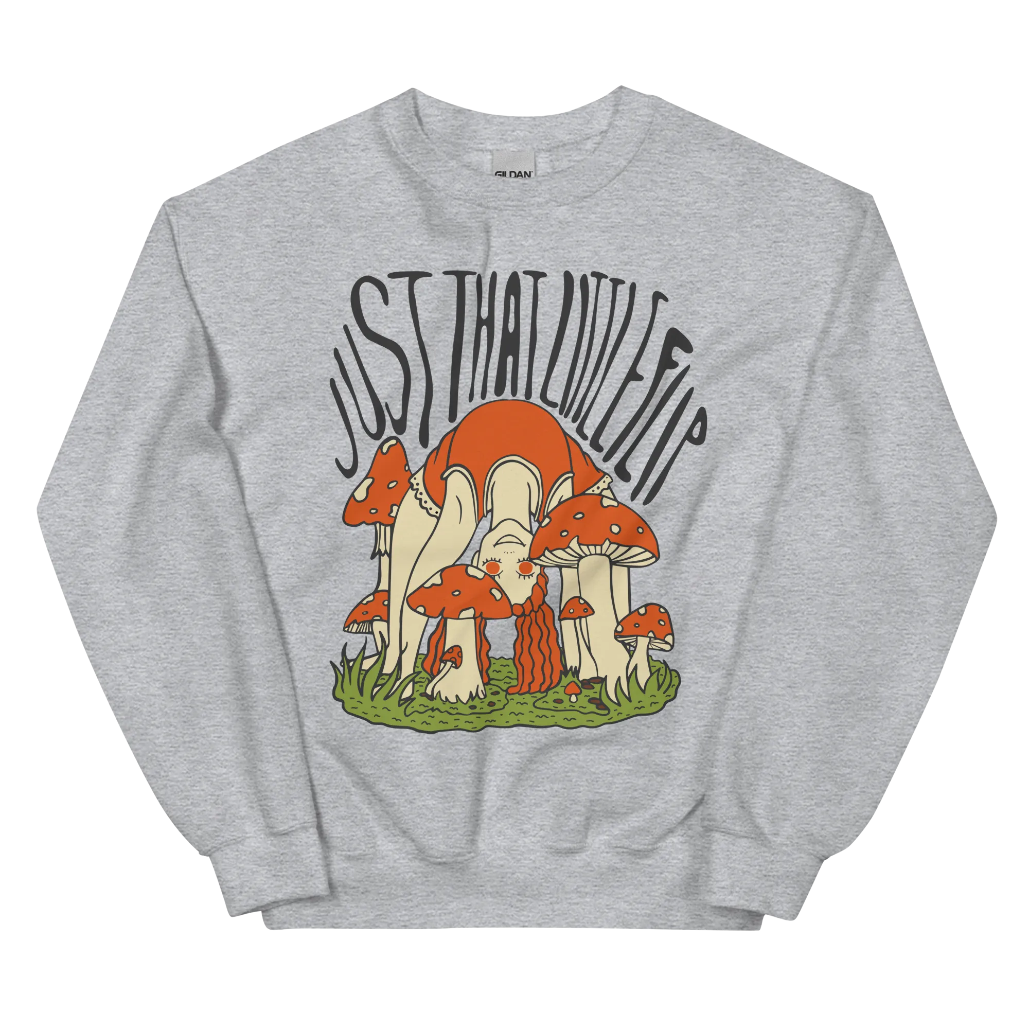 Just That Little Flip Graphic Unisex Sweatshirt