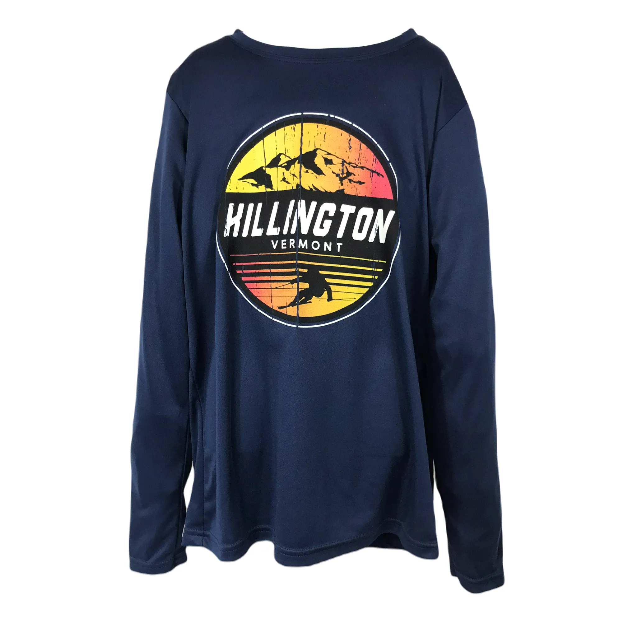 Killington Logo Youth Performance Long Sleeve TShirt