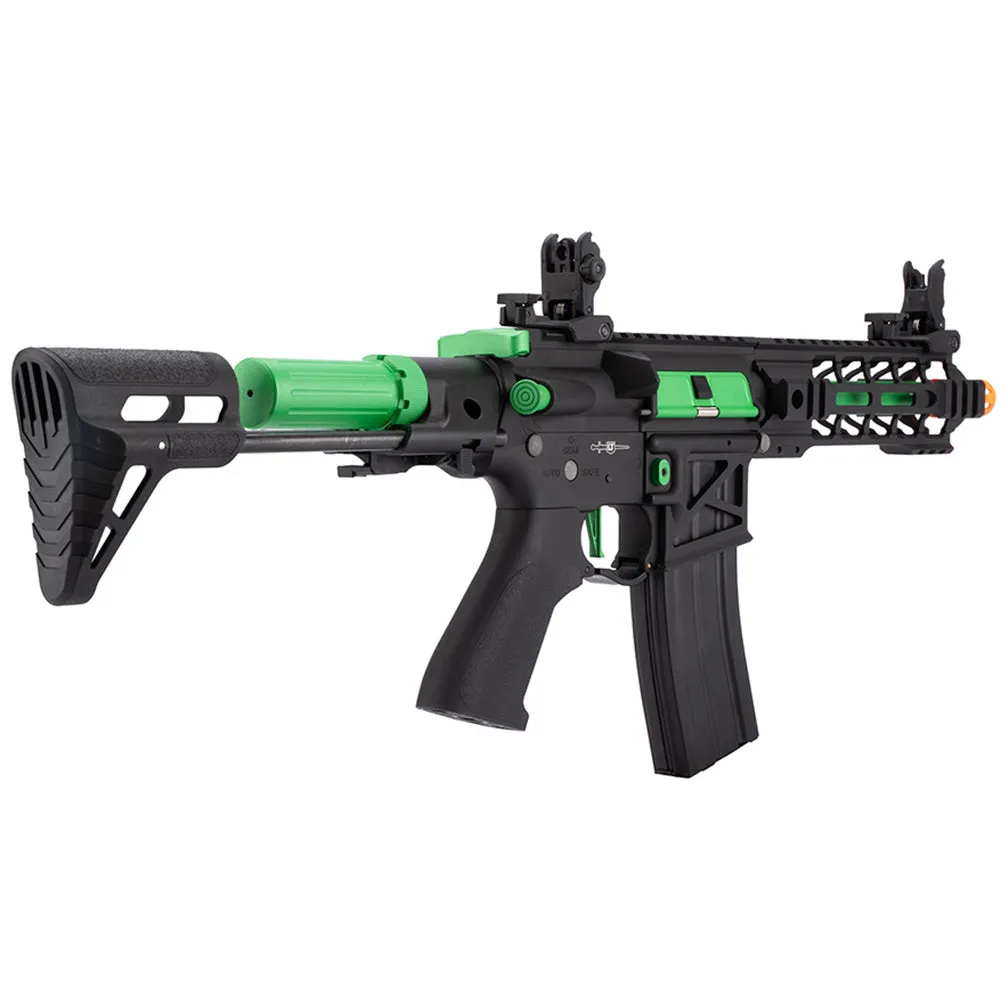 Lancer Tactical ProLine BATTLE HAWK 7" M-LOK Airsoft Rifle w/ PDW Stock