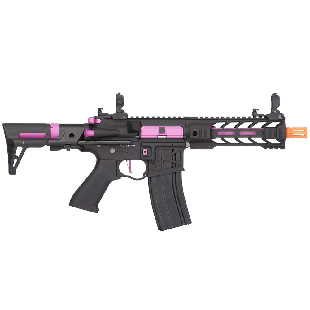 Lancer Tactical ProLine BATTLE HAWK 7" M-LOK Airsoft Rifle w/ PDW Stock